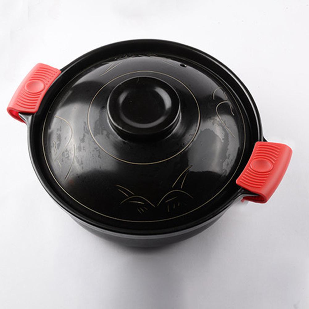 8Pcs Silicone Pan Handle And Pot Grips Heat Resistant Cover For Frying Cookware Parts Unique Kitchen Tools Cookware Parts