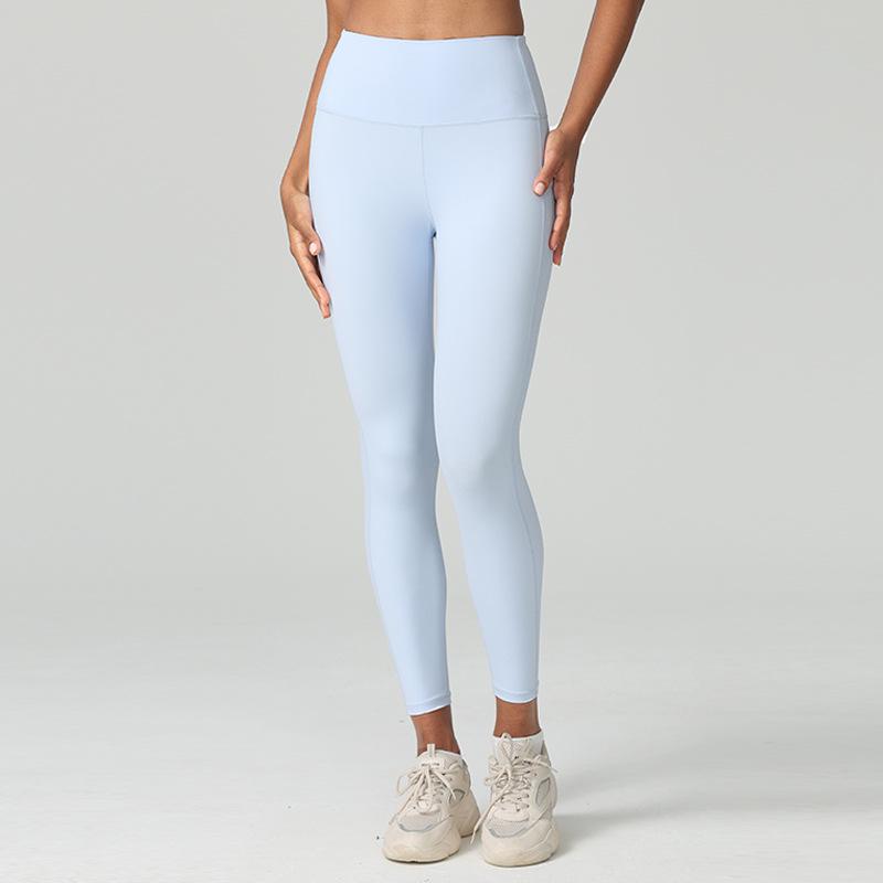 Spring-Summer High Waist Ribbed Patchwork Leggings: Butt-Lifting, Tummy-Control Yoga & Running Pants