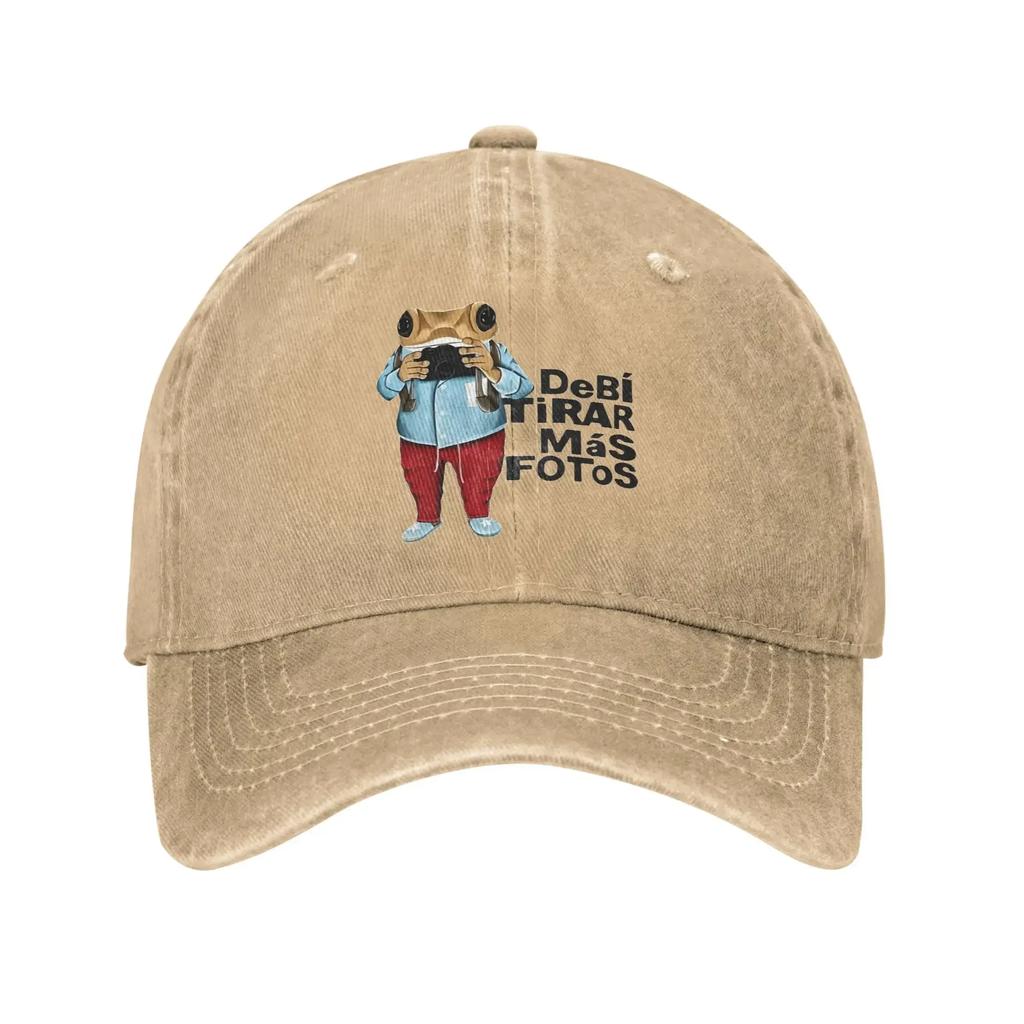 DTMF Baseballkappe Sonnenschutz Debí Tirar Más Fotos Jagd Camping Sonnenschutz Gewaschen Hip Hop Hüte Herren Damen y2k Niedlicher Aufdruck Baseballkappen