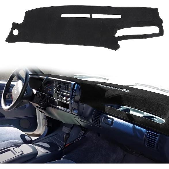 Dashboard Cover Dash Cover Mat Pad  Fit for 1995-1996 Chevy Chevrolet Silverado C1500 C2500 C3500 K1500 K2500 K3500 Tahoe Suburban,GMC Sierra Yukon
