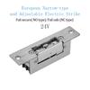 EU Electric Strike Door Lock Electronic For Access Control System New Fail Secure Stainless Door 12V DC Fail-Secure NO NC Lock