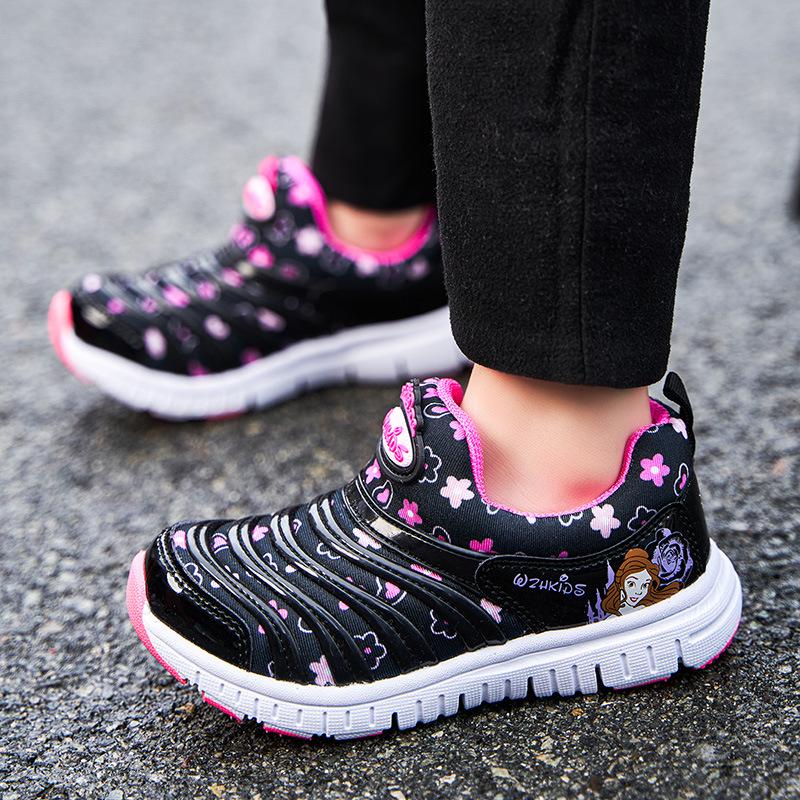 

Caterpillar одноклассник 2025 Новые весенне-осенние одинарные туфли тканевая поверхность повседневная обувь спортивная обувь для мальчиков и девочек мягкая подошва удобные на одной педали 26 inner length 16.5cm