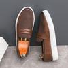 Loafers Shoes Men PU Mixed Color Flat Bottomed Light Comfortable Breathable Non Slip Business Casual Men Shoes