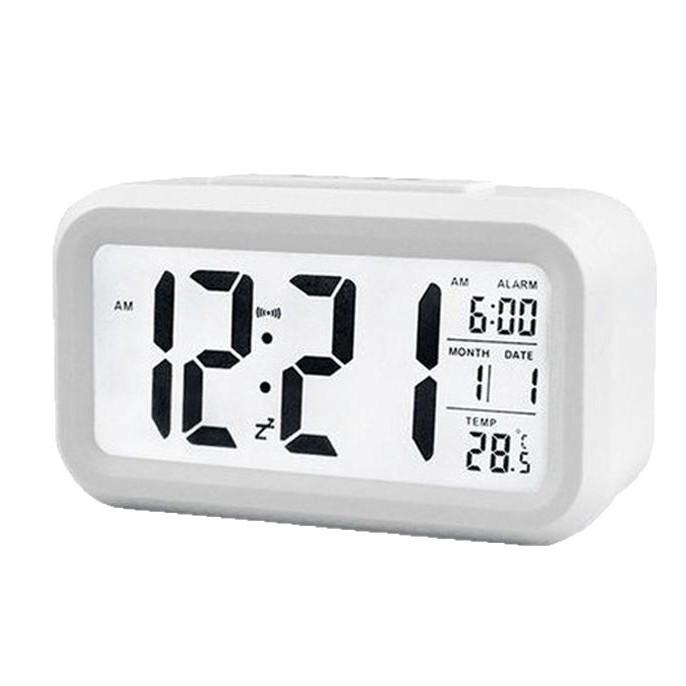 Smart Multi-functional Desktop Alarm Clock with Mute Mode and Long Battery Life