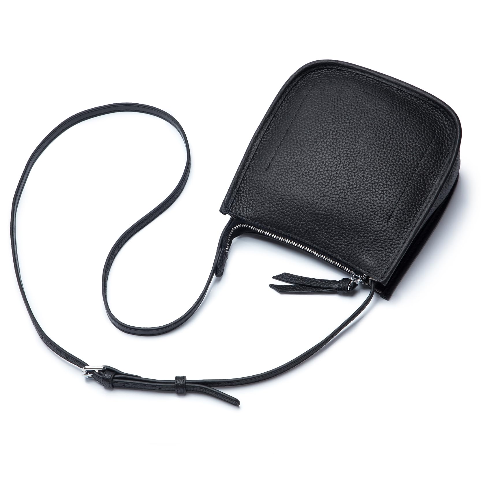 

Shoulder Smartphone Genuine Wallet Smartphone Shoulder Gift [Bearneko] Bag, Women s, Pouch, Leather, Shoulder, Small, Crossbody, Lightweight, чорний