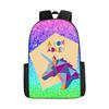 Backpack 17-Inch Student Schoolbag Set 3D Digital Printing Schoolbag To Make