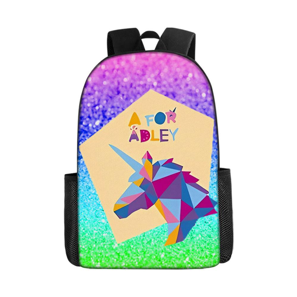 Backpack 17-Inch Student Schoolbag Set 3D Digital Printing Schoolbag To Make
