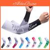 Ice Summer Pair Silk 1 Arm Sleeves Uv Sun Protection Breathable Antislip Elastic Men Women Outdoor Cycling Fishing Long Cooling Arm Cover