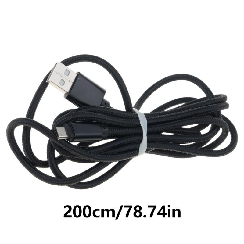 100/200/300cm USB Charging Cable Extension Power Cable for Game Controller Portable Charging Wire Data Transfer Cord