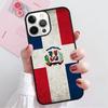 Dominikanische Republik Flagge Handyhüllen Cover Für iPhone 17 Air 16 15 14 12 13 11 Pro MAX apple Plus Hülle