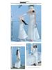 Dopamine Mother-Daughter Chiffon Beach Dress for Summer Seaside Vacation in Hainan Sanya