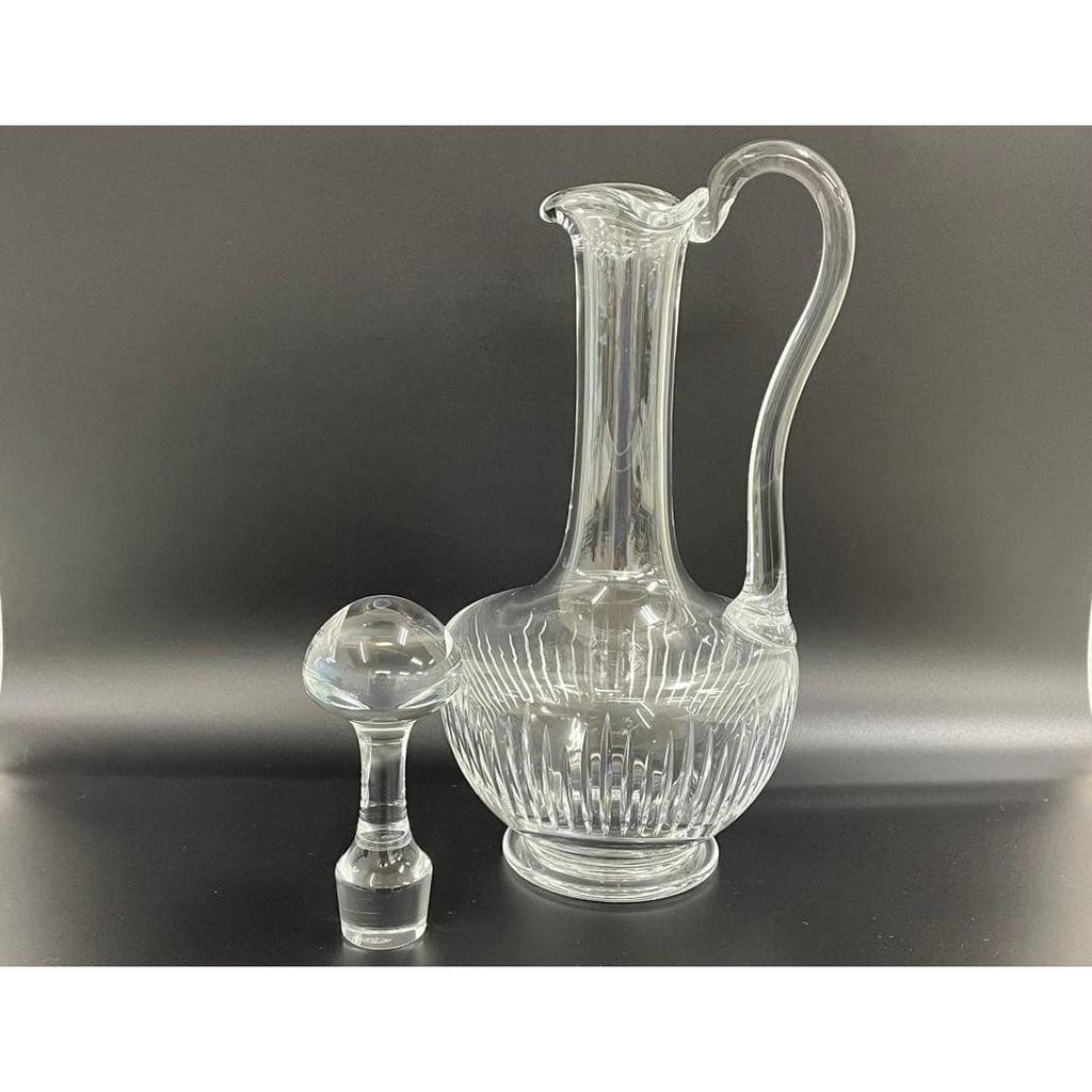 Used [Unused] Super rare!Baccarat crystal carafe decanter 34cm