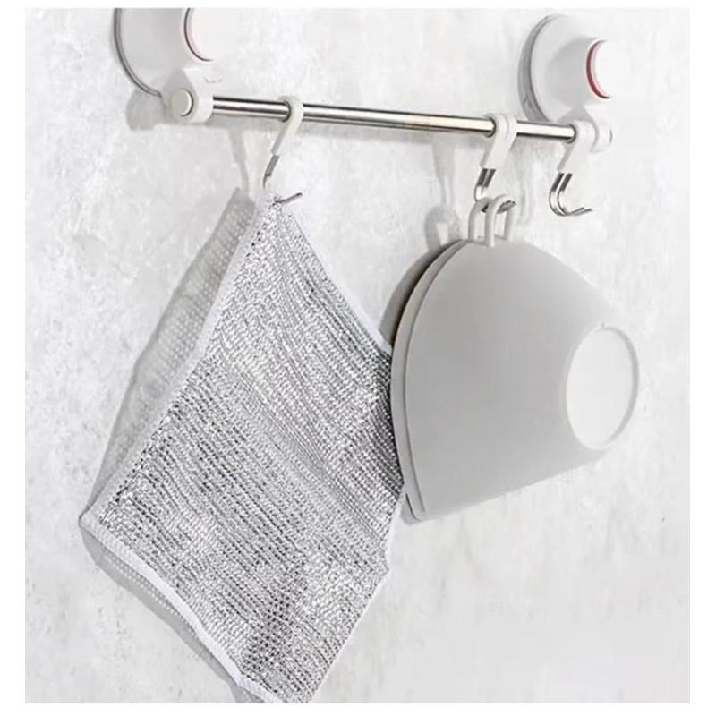 Wire Dishcloth Mesh Non-stick Oil Rag