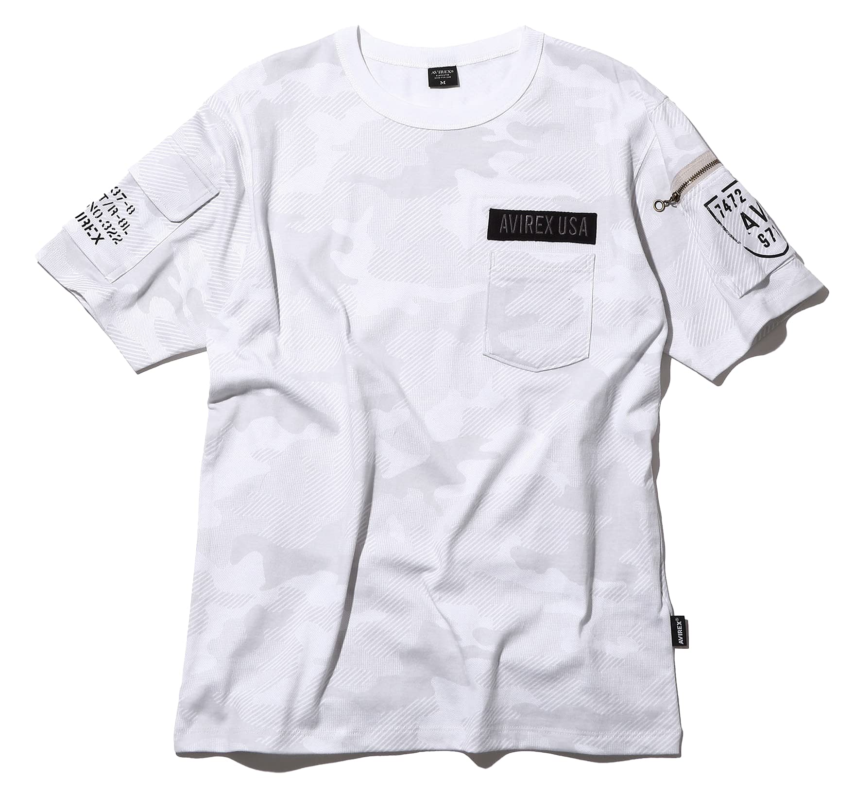 

AVIREX FATIGUE T-SHIRT men s XL 801 WHITE/CAMO