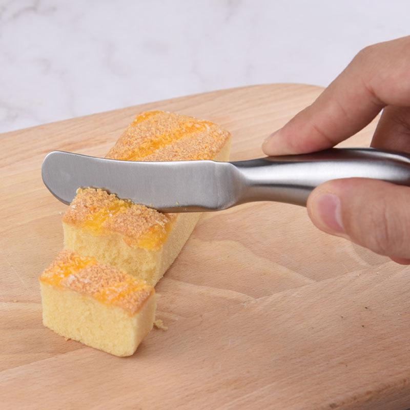 Stainless Steel Cheese and Butter Knife Set - 6 Pieces