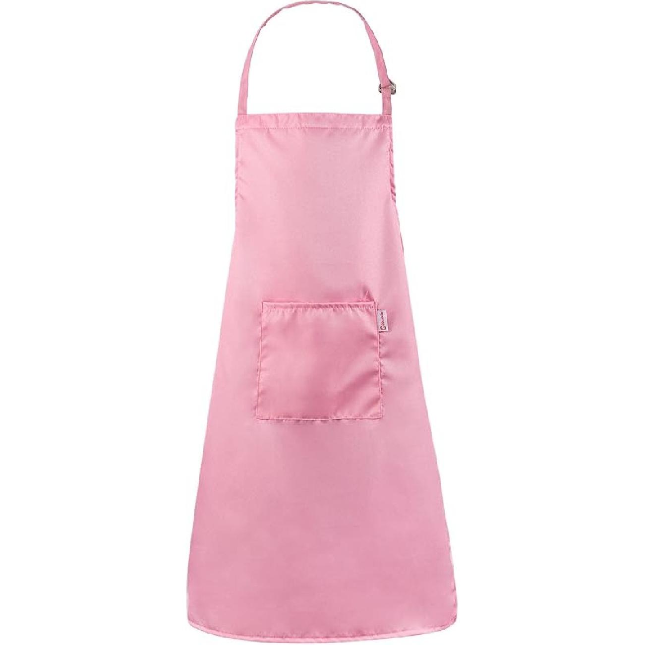 Kids Apron for Baking, Children s Chef Apron with Pockets for Boys and Girls Aged 5-12