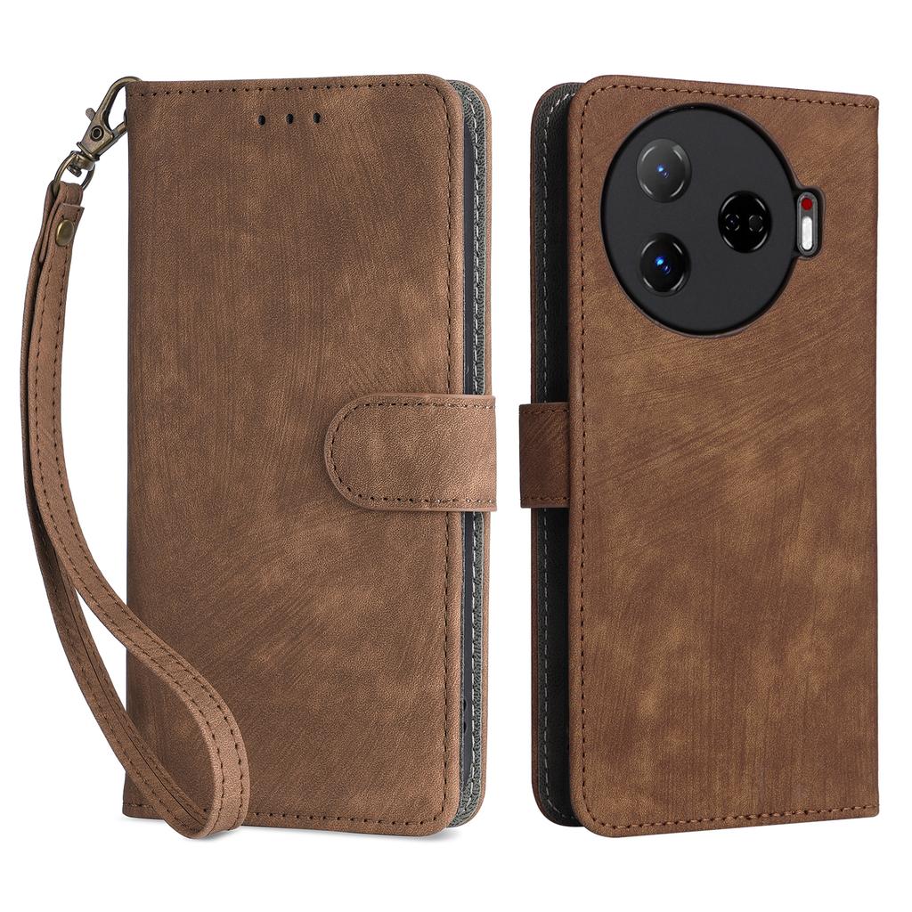 For TECNO Camon 30 Pro 5G CL8 Case PU Leather Phone Cover Folio Wallet RFID Blocking