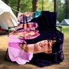 "Vivid Hair Color Collection: Brighten Up Your Look!"Blanket Lightweight Flannel Throw Blanket for Sofa, Bed, Travel, Camping, Livingroom, O