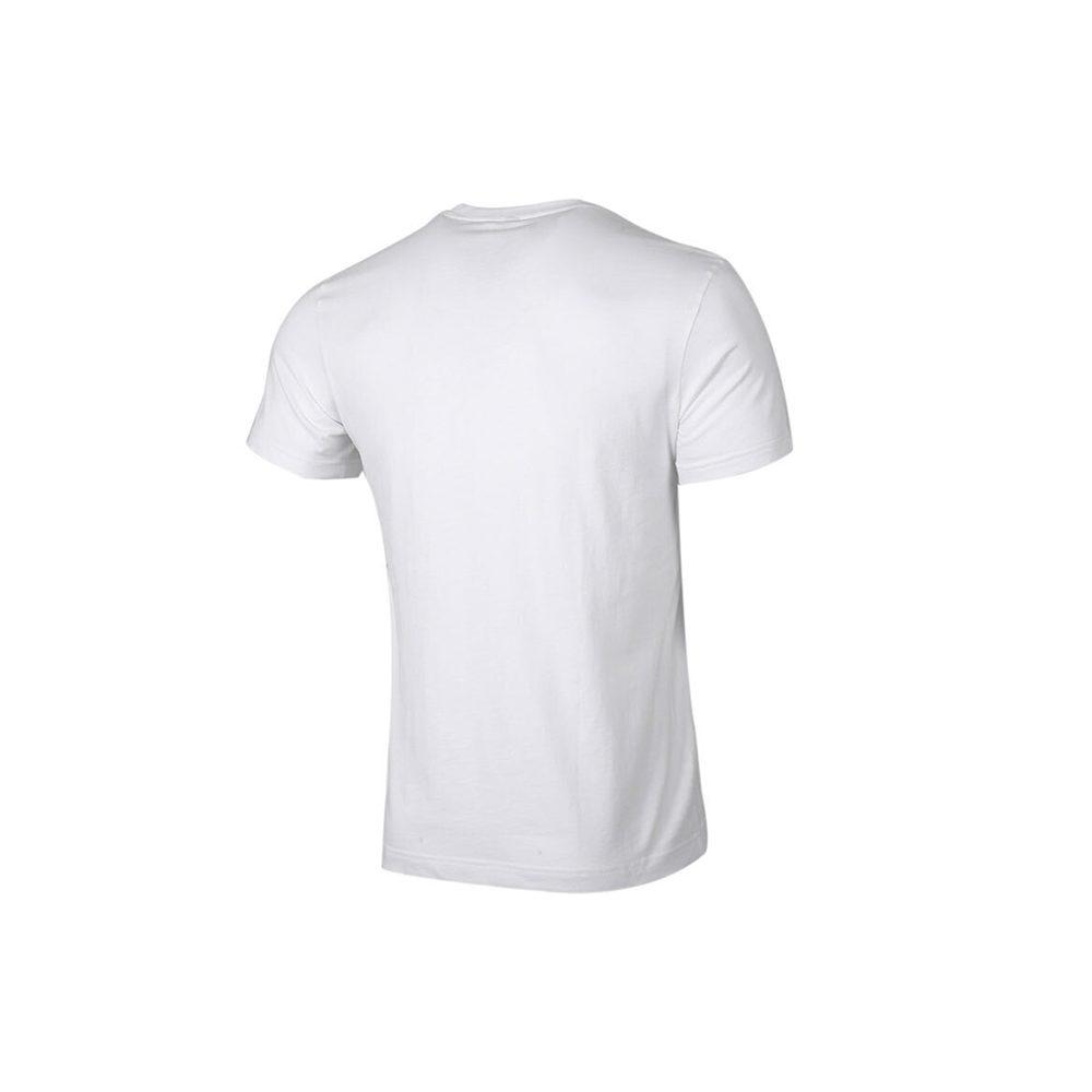 Adidas T Shirts Men's White Crew Neck Moderate Straight Fit GK4655