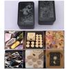 Metal Rectangle Organizer Box Playing Cards Storage Money Coin Candy Case Business Tarot Tin Tarot Card Container