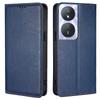 Solid Color Case for Honor Play 50 Plus 5G/Play 8T 5G/X7b 4G/90 Smart Cover Folio Flip PU Leather Phone Protector