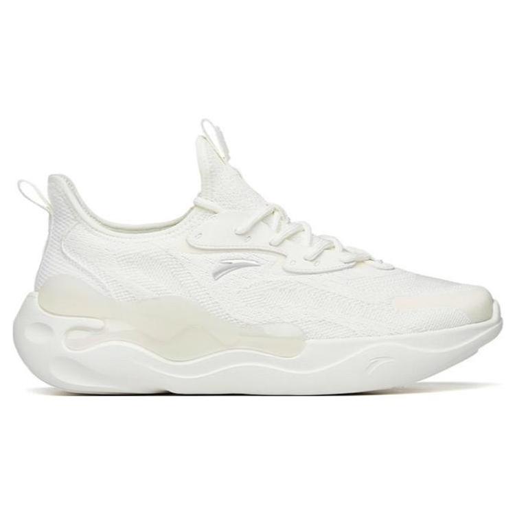 Anta Chao Worship 2.0 Breathable Low top Casual Shoes Men's White Silver 912218835-2
