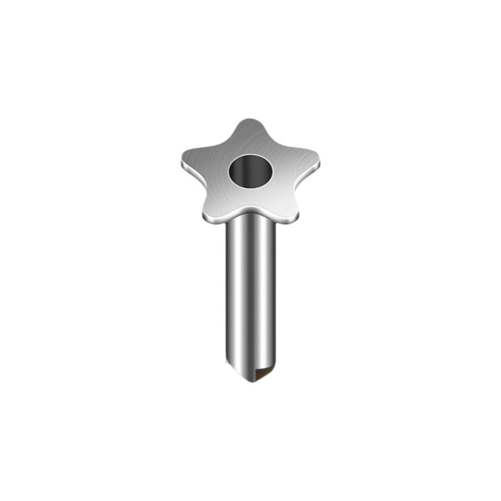 Stainless Steel Coconut Opener Effort Saving Portable Coconut Hole Puncher Heart/Bear/Star Shape Effortless Operation звезда