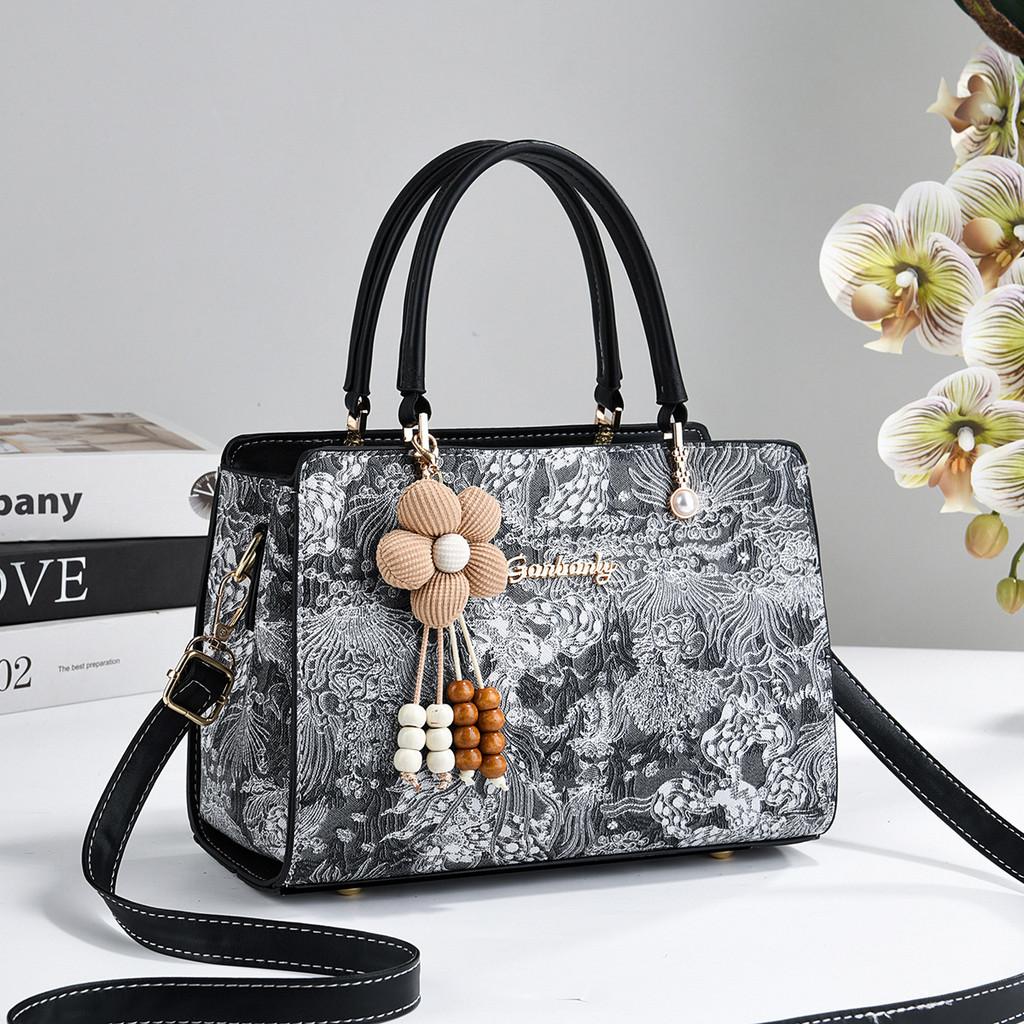 IELGY Large-Capacity Portable Tote Bag Ladies Fashion All-Match One-Shoulder Messenger Bag