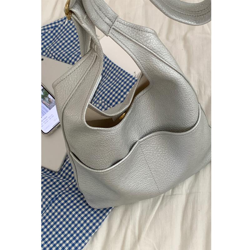 Casual, Simple, Large-capacity Bag, Niche Bucket Bag, Single-shoulder Bag