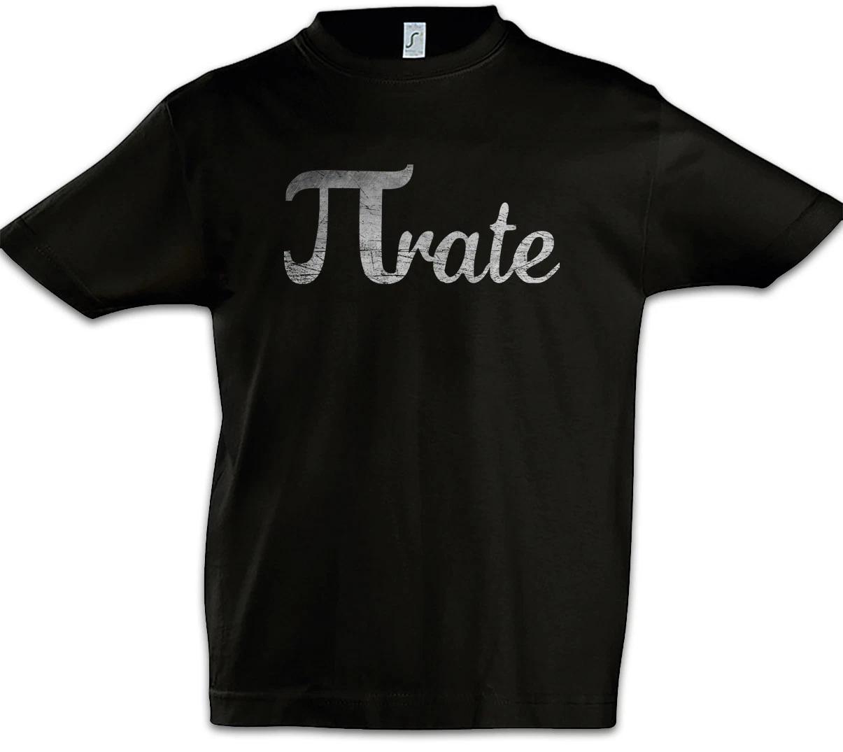 Pirate Boys T-Shirt Pi Maths Fun Geek Nerd Teacher Professor Science Scientist 150