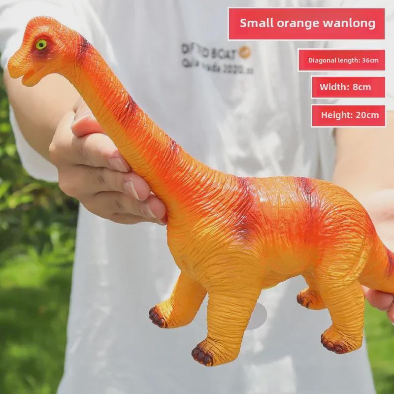 

Большие мягкие гелевые игрушки-динозавры со звуком: Модели тираннозавра и трицератопса для мальчиков Single Dinosaur Sound