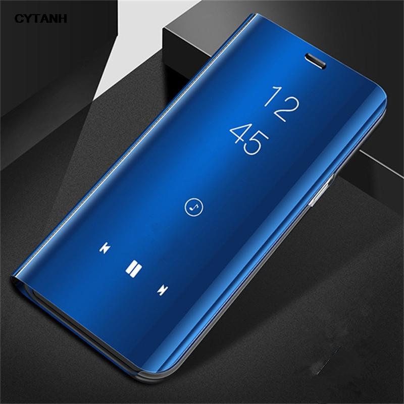Mirror Flip Case For Samsung Galaxy S26 S25 S24 S23 S21 S20 Ultra Plus FE Cases For Samsung Note 20 10 Ultra Plus Carcasa Cover