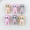 Mode Cartoon Katze Anhänger Schlüsselanhänger Ornament Süße Frauen Auto Schlüsselanhänger Rucksack Handtasche Anhänger Schlüsselhalter Handyband
