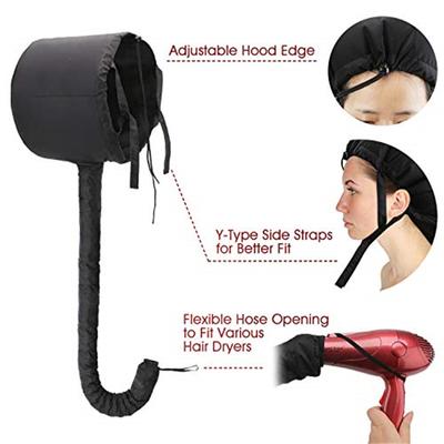 Hairdressing Heating Cap Portable Soft Larger Adjustable Deep Conditioning Hair Perm Dryer Nursing Supply Home Hairdressing Tool