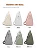 2026 Japanese-Korean Style Versatile Crossbody Chest Bag - Multi-functional Sports & Casual Phone Waist Bag