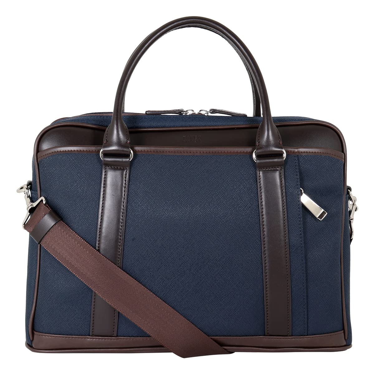 

Briefcase Business Bag Jaguars 725513 Shoulder Bag Navy [Takeokikuchi] Men s [07]
