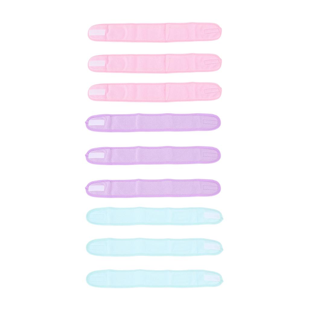 3pcs Forehead Pads for Eyelash Extension Japanese Style Lash Extension Headband Wrap Soft Makeup Hai