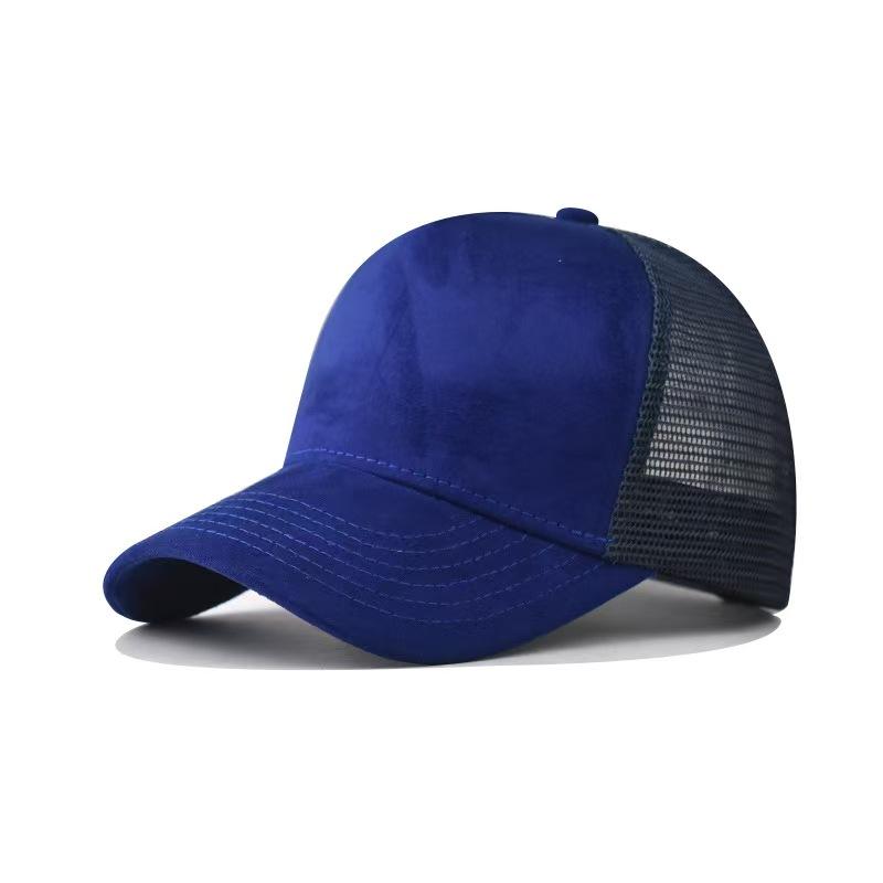 Summer Mesh Baseball Cap Women Men Letter Patch Snapback Hat Casual Breathable Unisex Street Hip Hop Trucker Caps