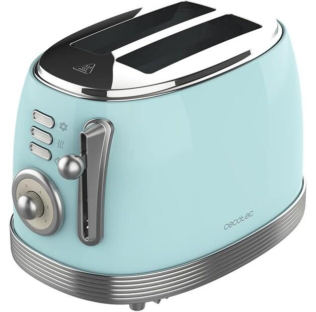 Тостер Cecotec 03208 Toast & Taste Vintage 800 blau