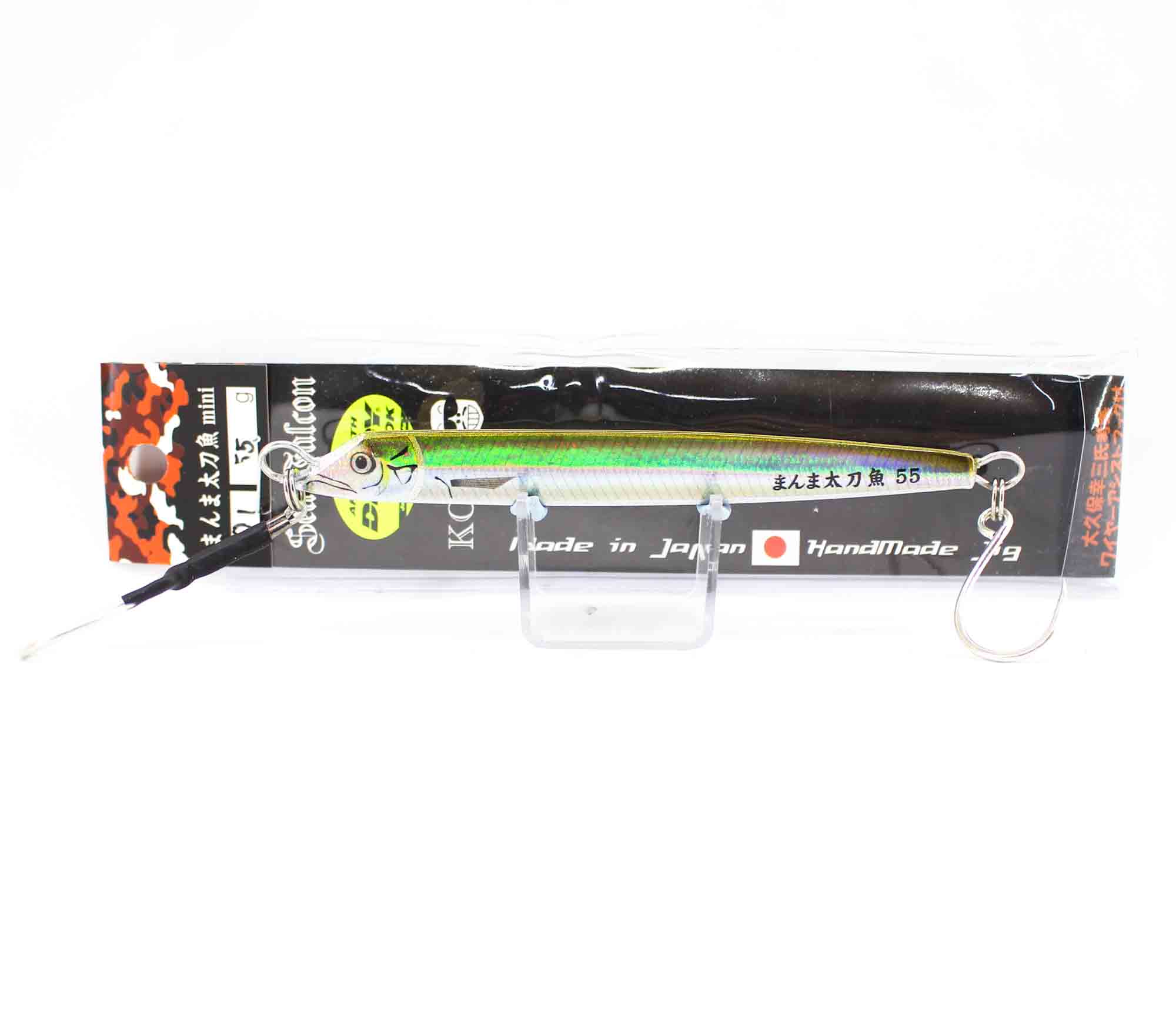 

Металлическая приманка Sea Falcon Real Cutlassfish Mini с крючком 55 грамм 07 (4088)