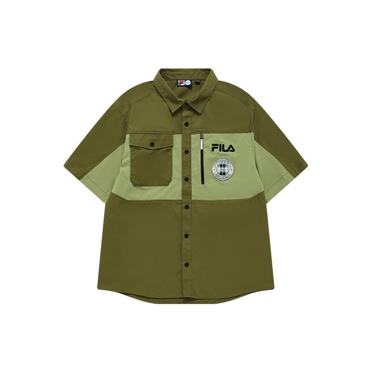 FILA FUSION TOKYO STUDIO Shirt Men's California Green T11M216401FKK