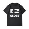 Men's 100% Cotton Crew Neck Short Sleeve T-shirt, Minimalist Gray Geometric Print Casual Soft Breathable Daily Wear Top for Everyday Outdoor Activity