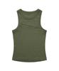 AAKAM Zippered Sleeveless (Khaki)
