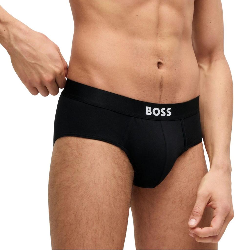 Boss Mens Logo Briefs (Pack of 3)