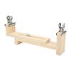 Bracelet Weaving Rack Solid Wood Adjustable Length Wide Application Sturdy Durable Portable Wooden