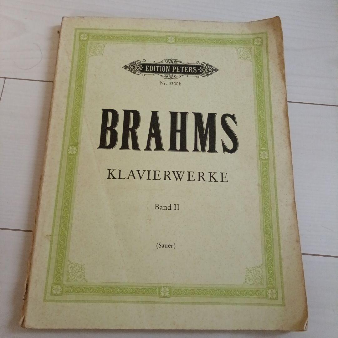 

[USED] Piano Brahms Piano Works Volume 2 Variations Sheet Music