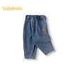 Balabala Unisex Kids' Loose-Fit Denim Long Pants