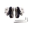 2Pcs LED Light Bar Mounting Bracket A Pillar Hood LED Pod Light Mount Bracket Clamp Holder for Car