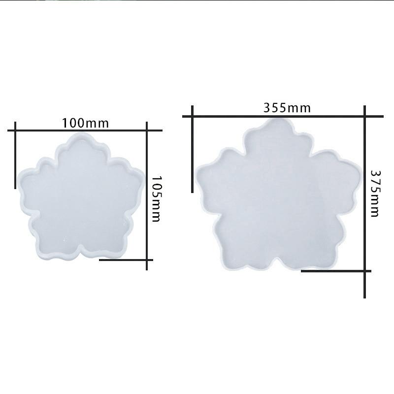 Silicone Agate Coaster Pad Casting Mold Resin Making Epoxy Mould Craft Tool DIY UND Sale