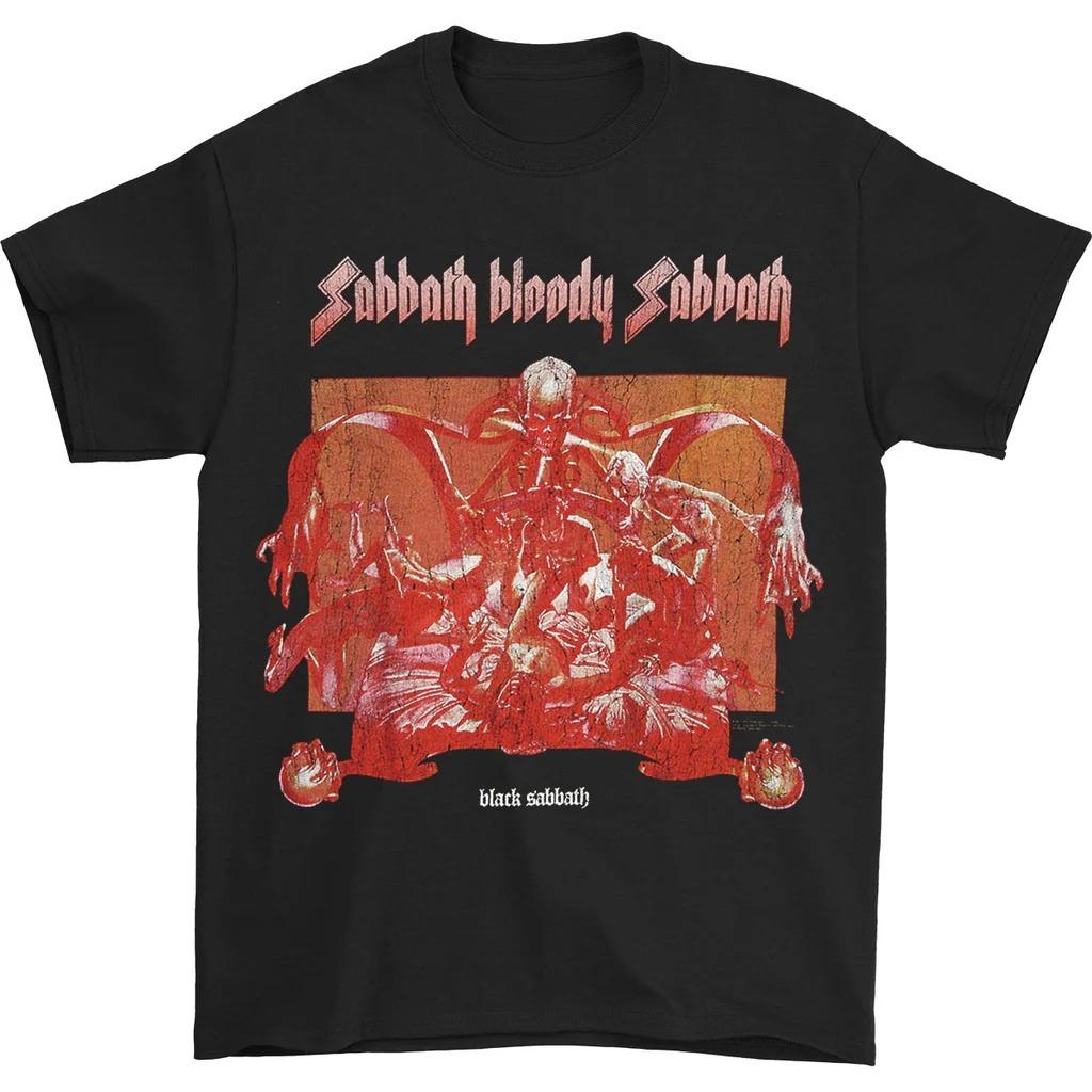 Black Sabbath Sabbath Bloody Sabbath Album Art T-shirt High-end Luxury Is for Both Men and Women Top Y2k 2026 Summer Hot Sale